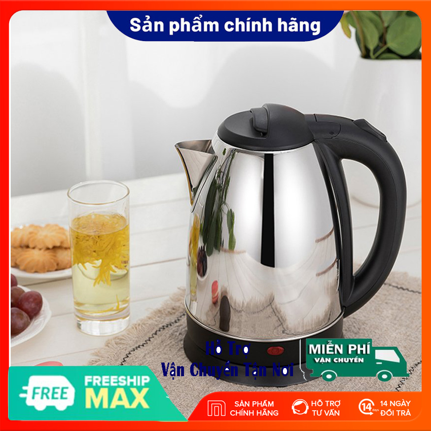 Ấm đun nước siêu tốc electric kettle - ấm đun nước siêu bền