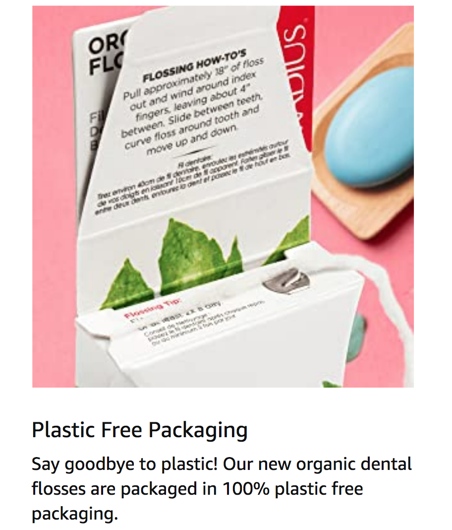 Chỉ Nha Khoa Radius Vegan Floss 50 mét