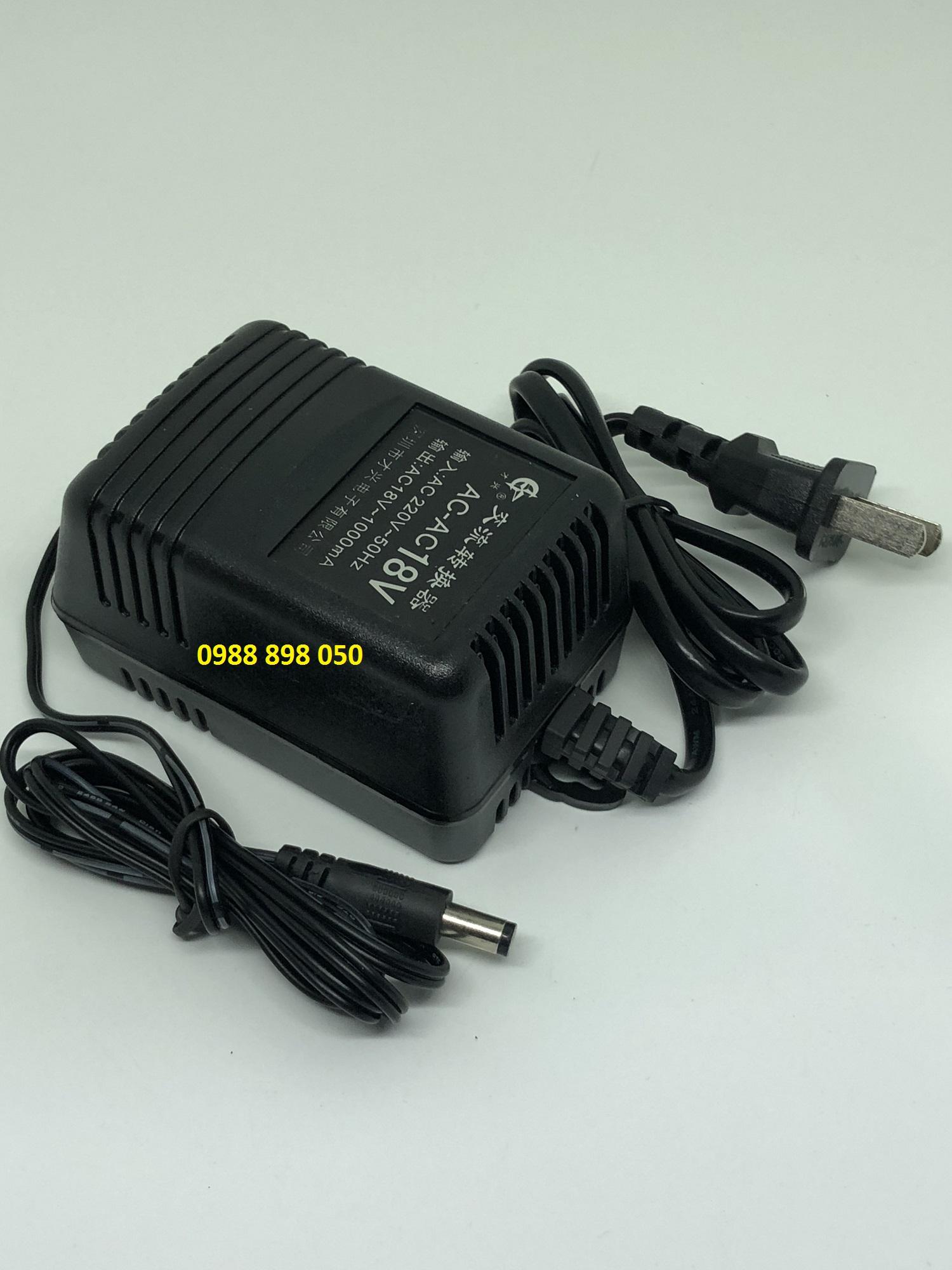 Adapter ac 18v 1000ma (18vac1a)