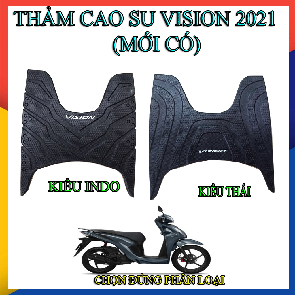 THẢM CAO SU XE VISION 2021