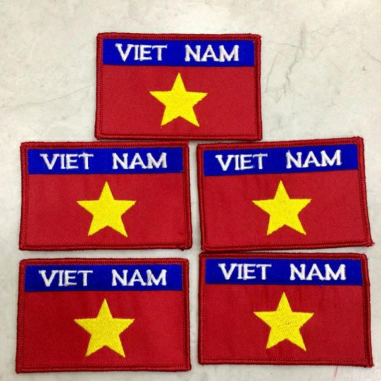 [HCM]Cờ Việt Nam Dùng May Lên Võ Phục