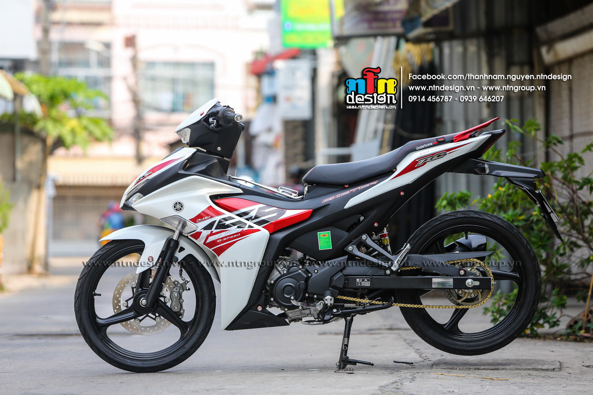 [FreeShip] [Ảnh thật] Tem rời Exciter 155 - Mẫu đỏ đen - Chuẩn From cực đẹp