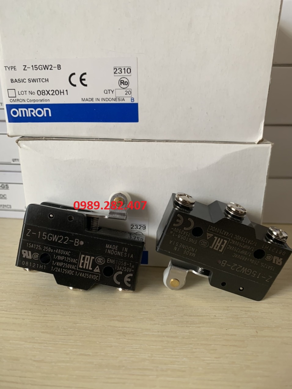 Công tắc hành trình Z-15GW22-B
