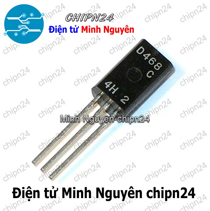 [25 con] (KT1) Transistor D468 TO-92 NPN 1A 25V (2SD468 468) - HH000664