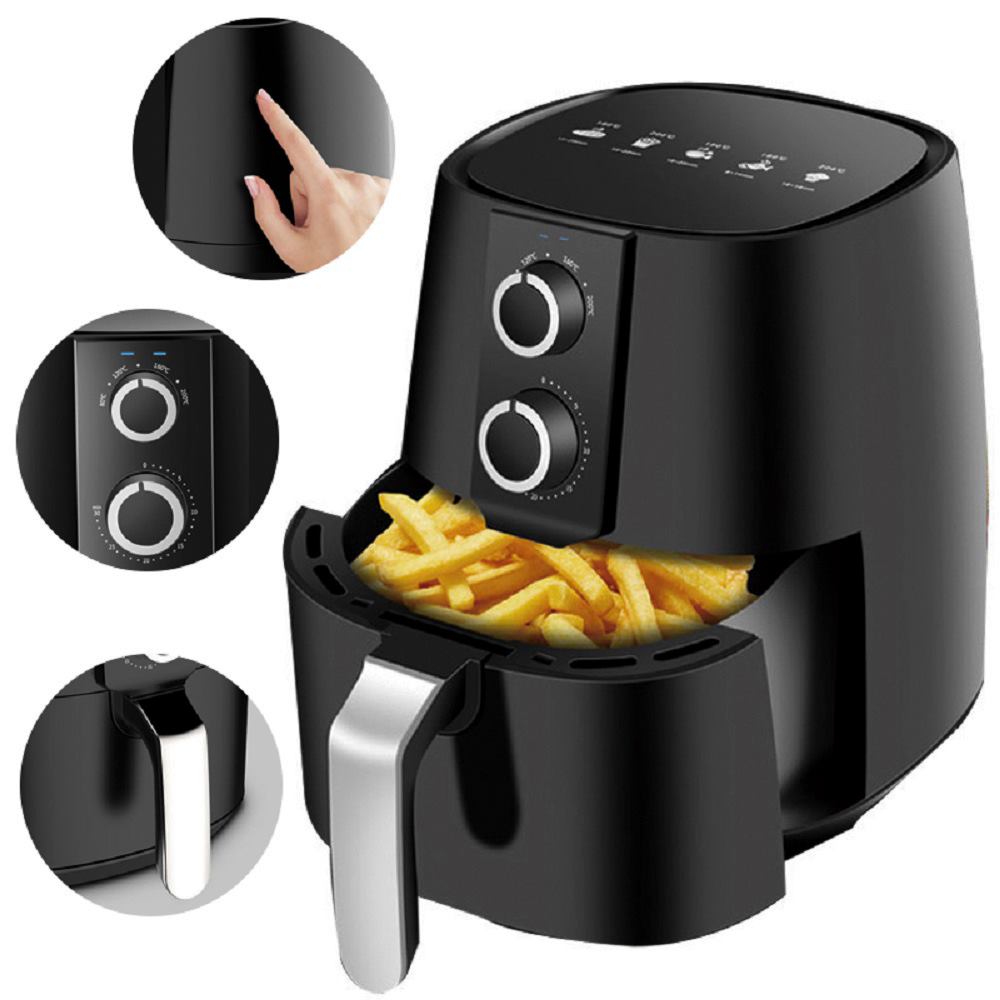 Nồi chiên không dầu camel 5L, 6L, 7L, công suất 1350W, không khói - siêu bền