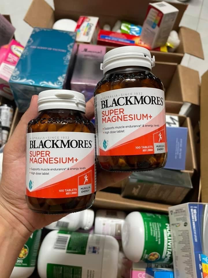 Magie Blackmores Super Magnesium 100 Tablets
