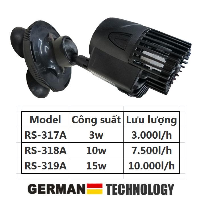 [HCM]Máy thổi luồng nước hồ cá 3w đến 15w