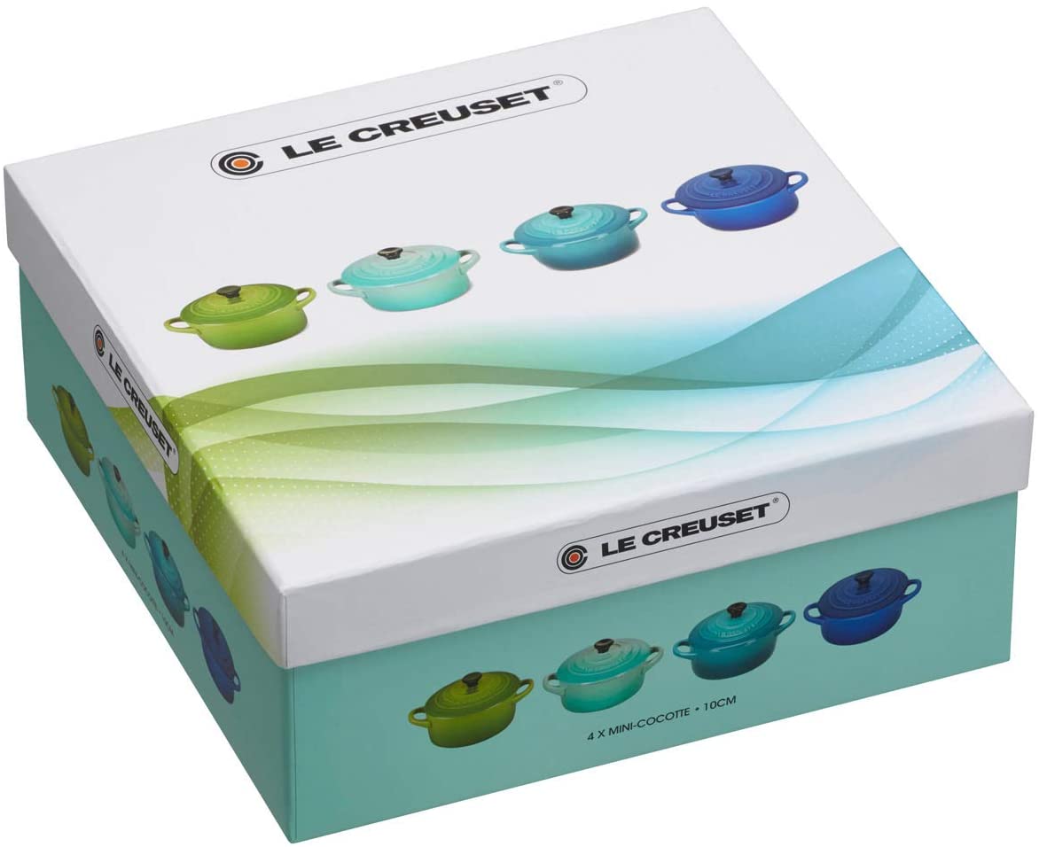 Bộ 4 nồi mini cocottes le creuset