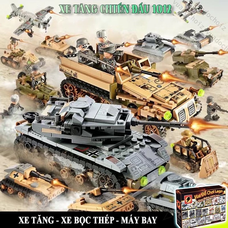 Bộ lắp ráp Lego thuỷ quân lục chiến mỹ trên 30 chục cách lắp