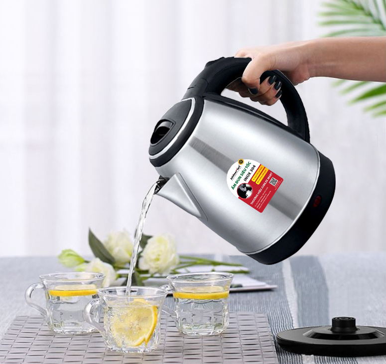 [ MUA NGAY ]Ấm nước siêu tốc- Ấm đun nước siêu tốc - Bình đun nước siêu tốc 1.8L 1500W