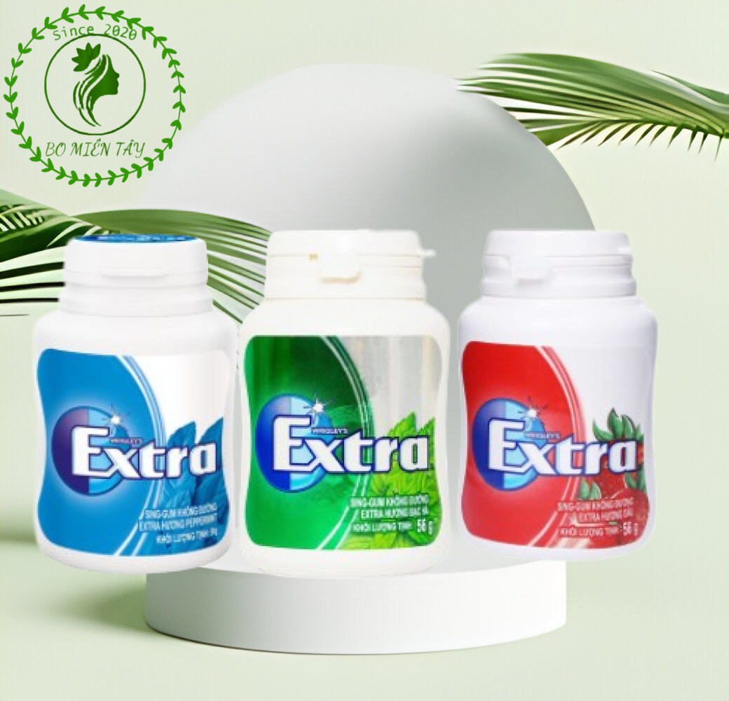 Hủ kẹo singum Extra không đường 56g