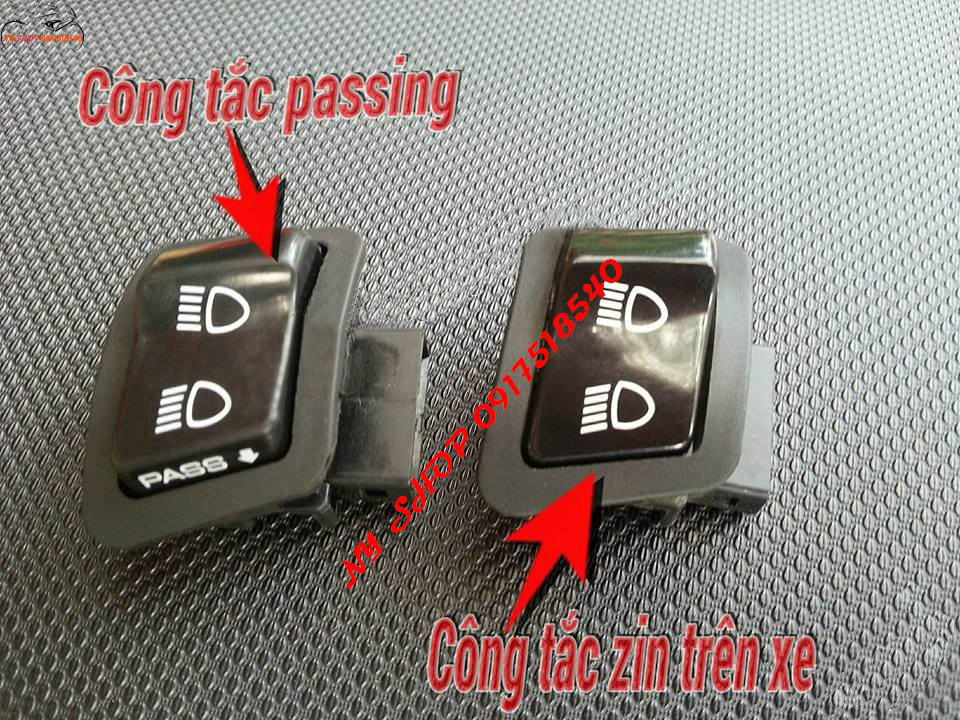 CÔNG TẮC PASSING SH GẮN CHO MỌI XE HONDA ĐỜI MỚI