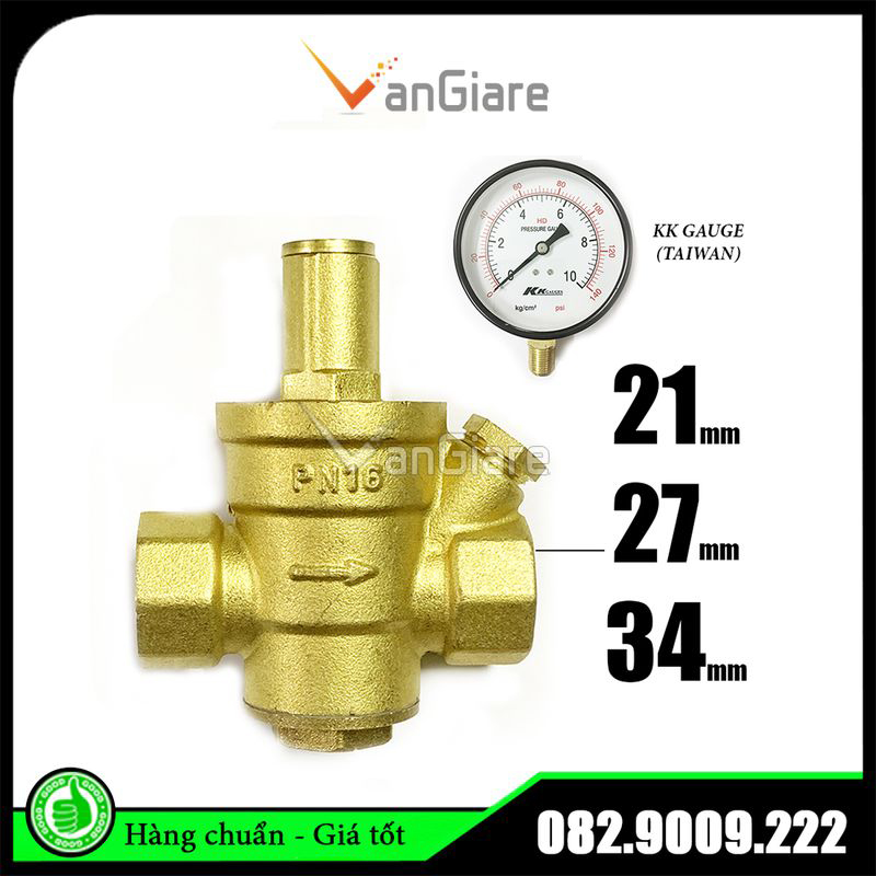 Van giảm áp lực nước gia đình, nhà cao tầng phi 21 27 34 42 49 60 76 Đài Loan