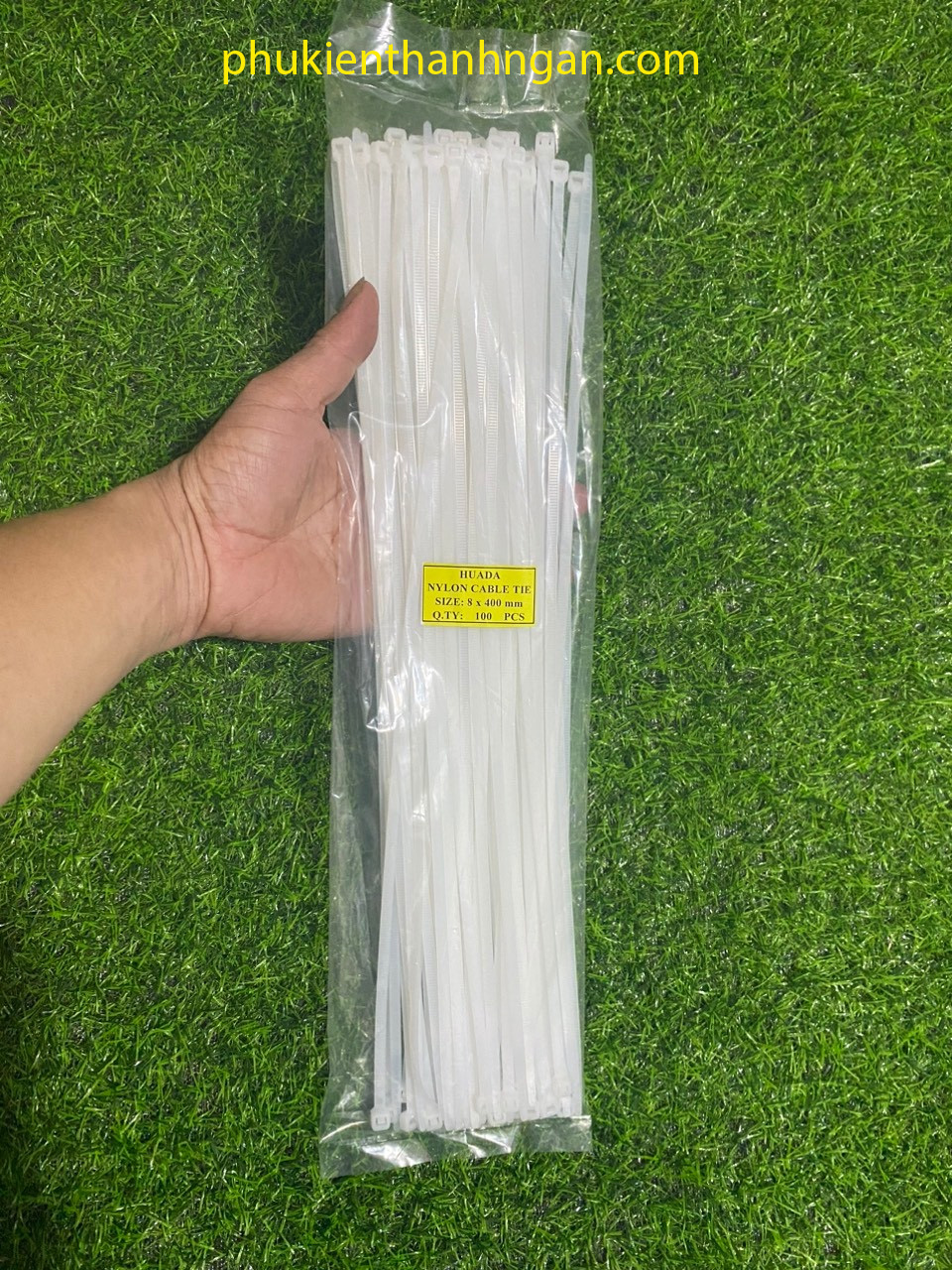 Cáp Rút Nhựa 8x400mm ( 40cm DÀY ) BỊCH 80 SỢI