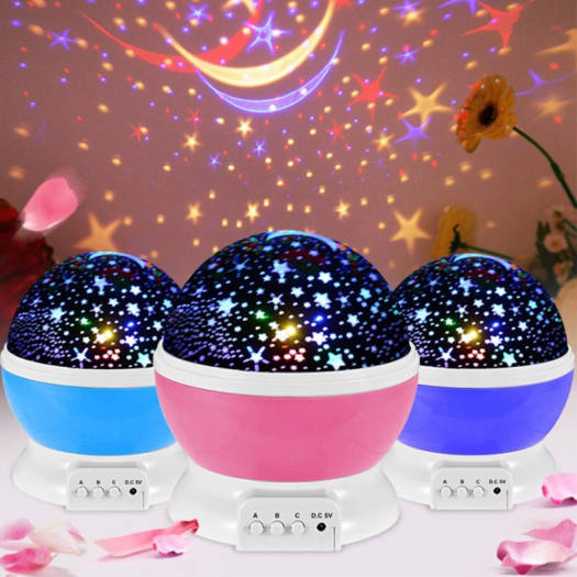 ĐÈN CHIẾU SAO MAGIC - TỰ XOAY 360 ĐỘ ( STAR ) ĐẸP ĐA MÀU SẮC
