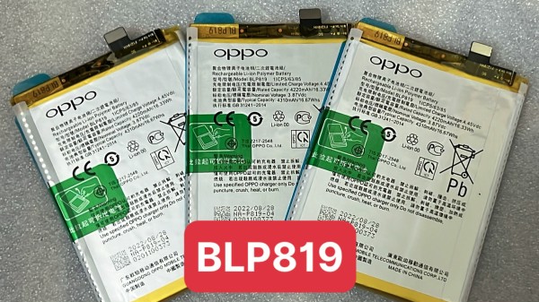 Pin oppo chính hãng blp819 dùng cho oppo reno 5 4g