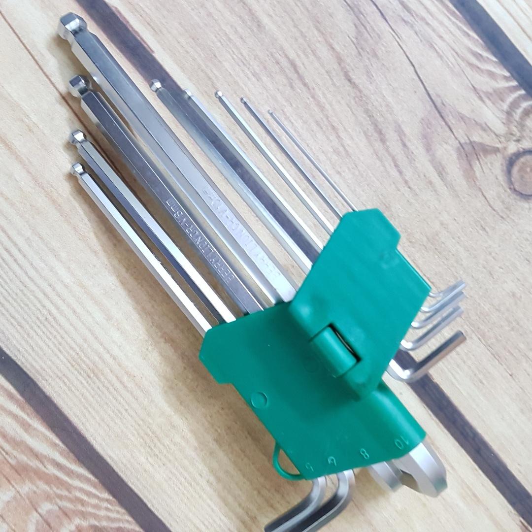 Bộ vít lục giác,bộ lục giác  9 cây