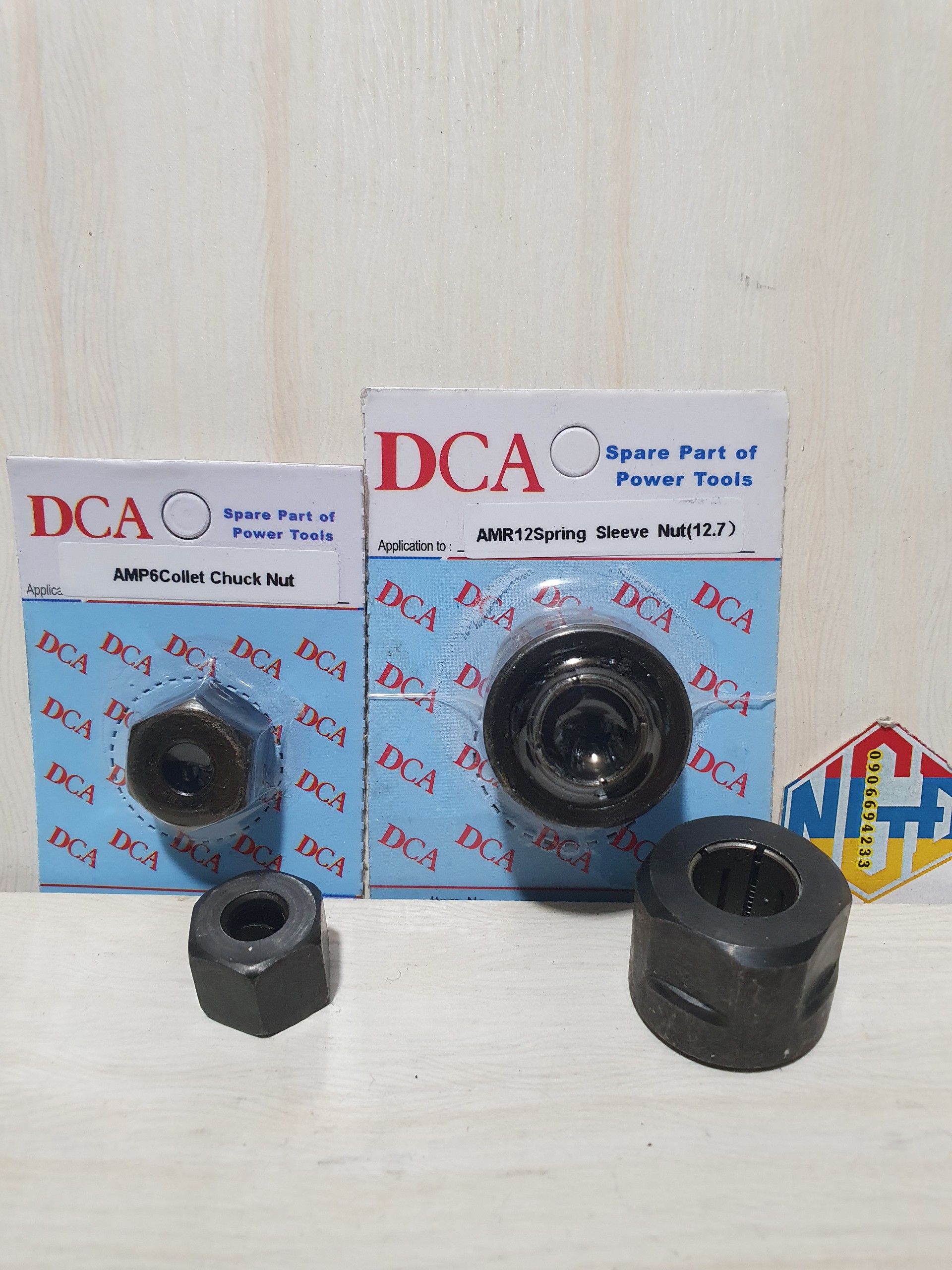 Ốc rọ, côn rọ máy soi máy phay.6.35-12.7mm