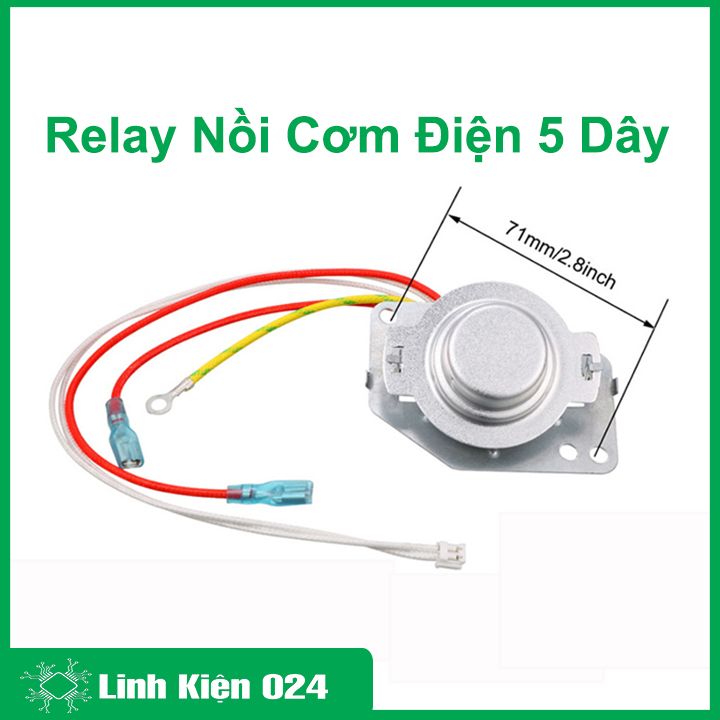 Relay nồi cơm điện tử 5 dây 220v