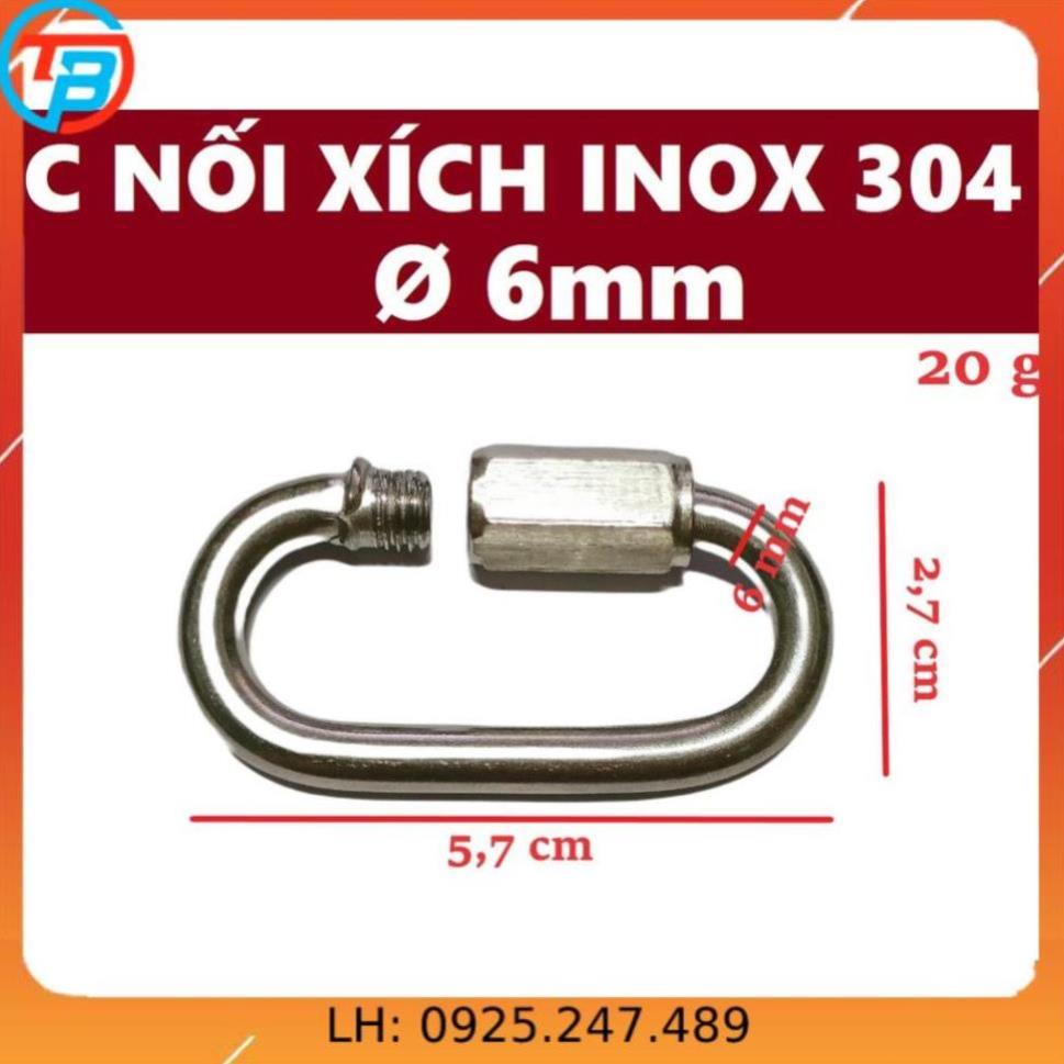 Nối xích, khóa xích inox cáp thép thái bình vinàn