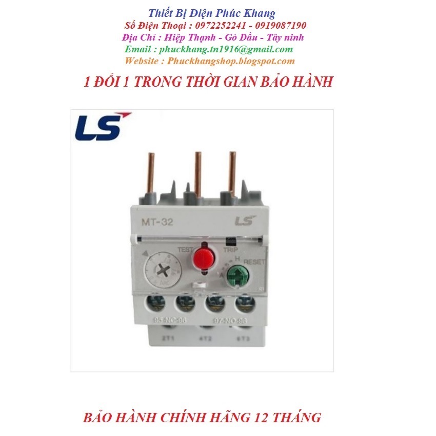 [Freeship] Rơ le nhiệt 28-40A - MT32 28-40A