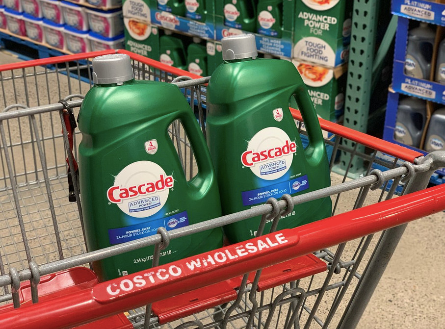 Viên Rửa Chén Nước rửa chén Cascade Complete Patinum Dishwasher Detergent HÀNG MỸ (CHUẨN COSTCO USA)