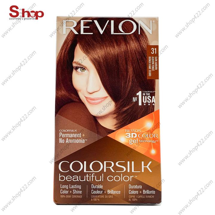 Thuốc Nhuộm Tóc Revlon Colorsilk 31 Dark Auburn