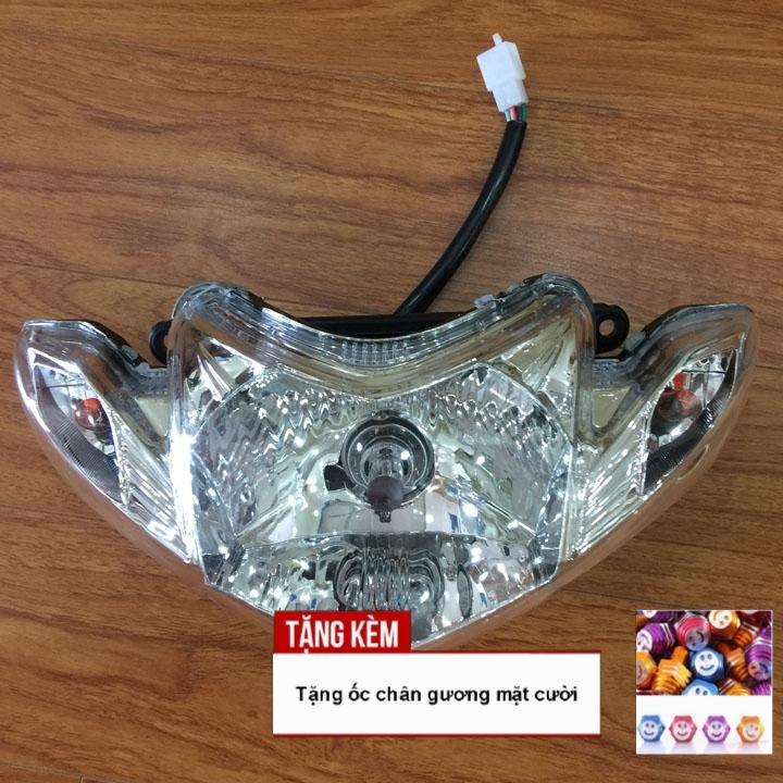[TẶNG ĐÔI ỐC CHÂN GƯƠNG NGỘ NGHĨNH] Đầu đèn pha xe SIRIUS full bộ G423