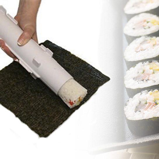 Khuôn làm cơm cuộn sushi Kimbap, Khuôn Làm Cơm Cuộn Shushi Kiểu Nhật, Cực Kì Dễ Sử Dụng, cuộn cơm