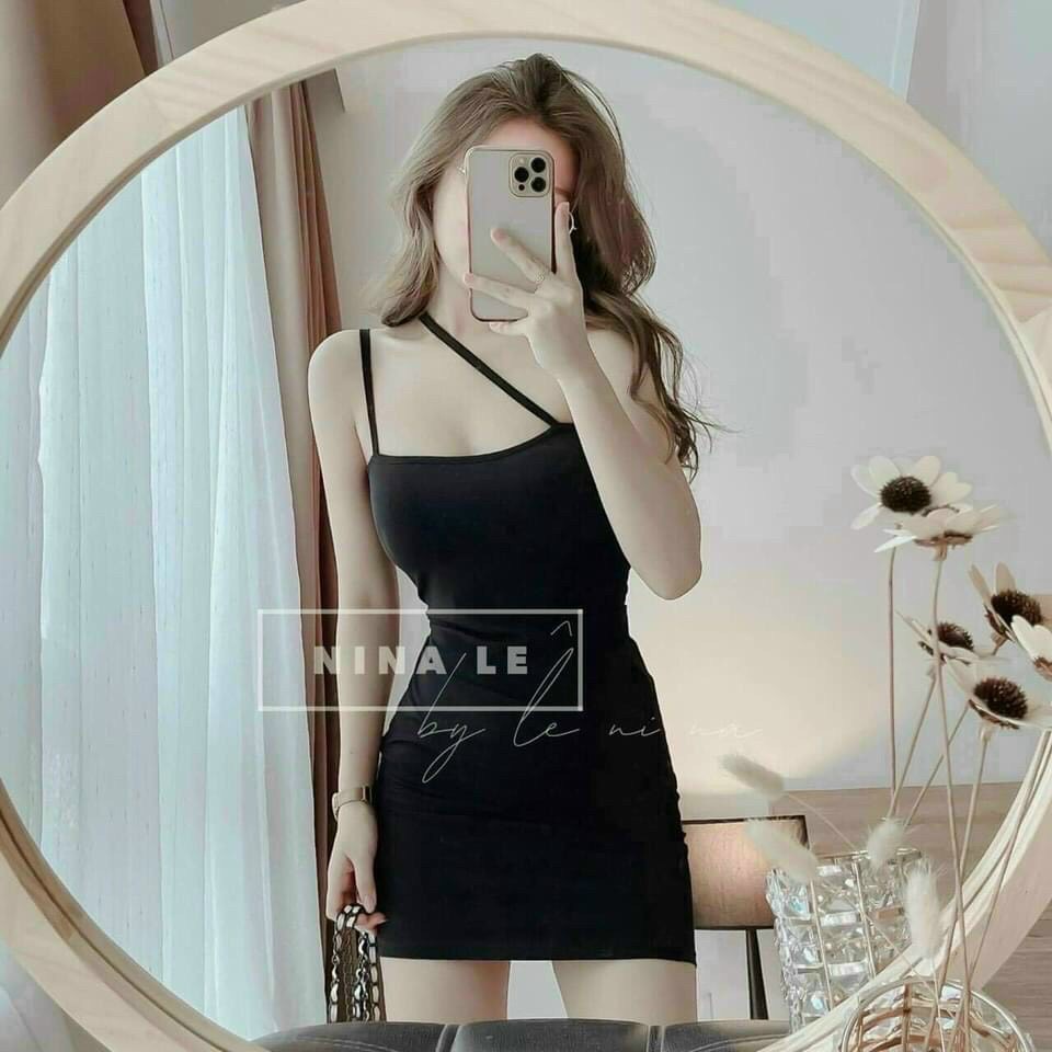 ĐẦM KEM KHOÁC ÔM BODY QUYẾN RŨ