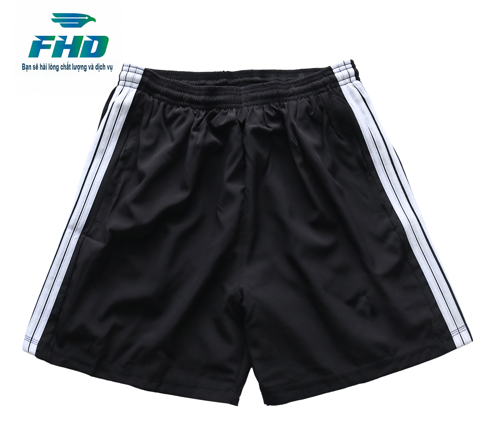 (Hình thật) Quần short đùi nam 2 lớp vải mát chính phẩm, khóa kéo xịn xò phù hợp cho thể thao hoặc mặc ở nhà FHDQ007