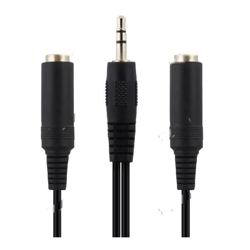 Cáp chia 1 ra 2 cổng audio 3.5mm unitek y-c901