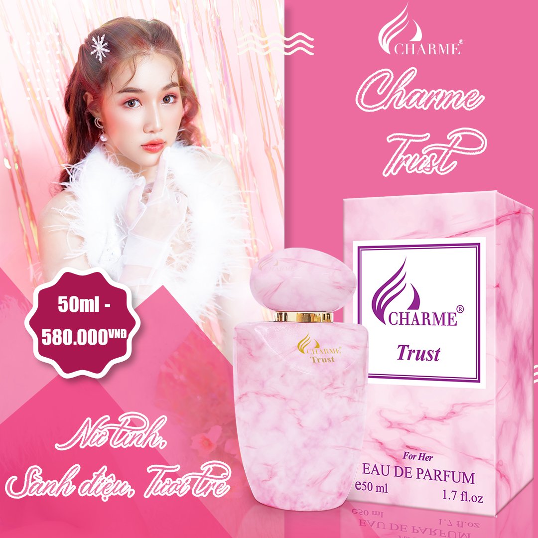 Nước Hoa Charme_Trust 50ml Chính Hãng