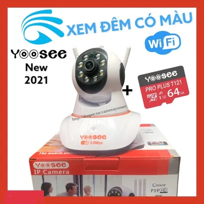 Camera IP YooSee 2.0mpx 1080P - 8Led