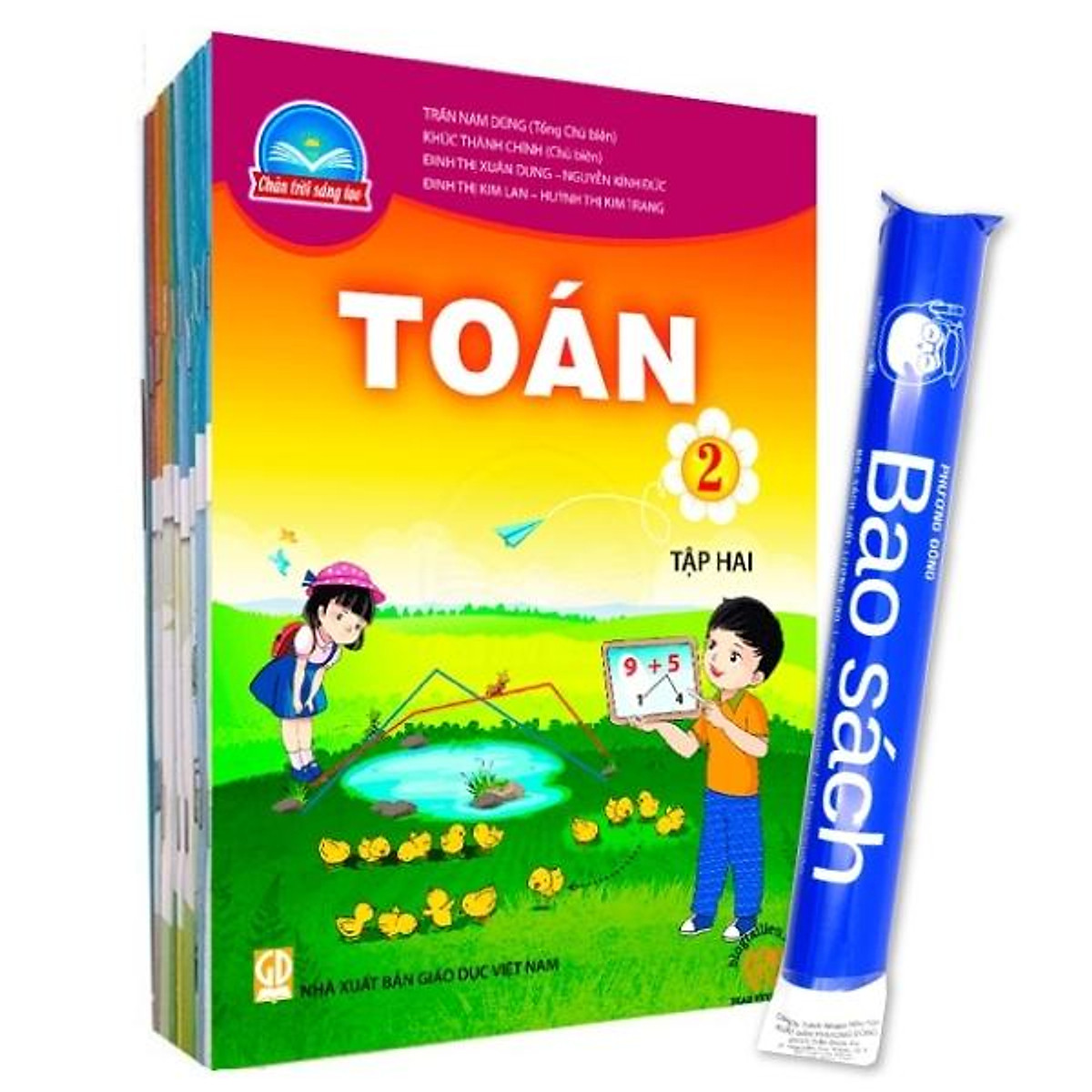 Toys,bộ giáo khoa bộ lớp 2 - chân trời sáng tạo - bài học + 1 cuộn bao sách tp