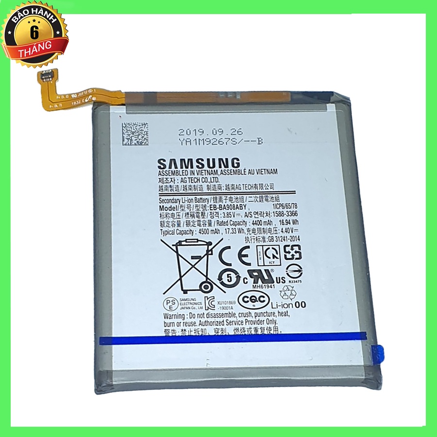 Pin Samsung A90 5G (A908) Zin bảo hành 6 thàng 1 đổi 1