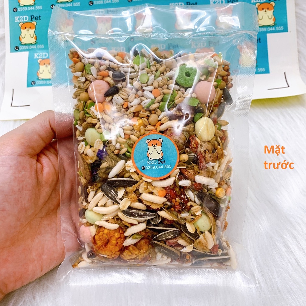 [Hoàn tiền 10%]Thức ăn hamster, sóc VIP đặc biệt siêu ngon [200g]