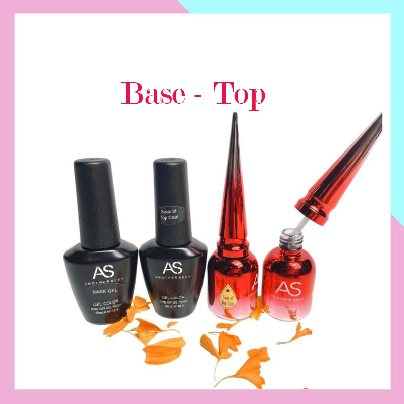Base top sơn móng tay gel AS dung tích 15ml