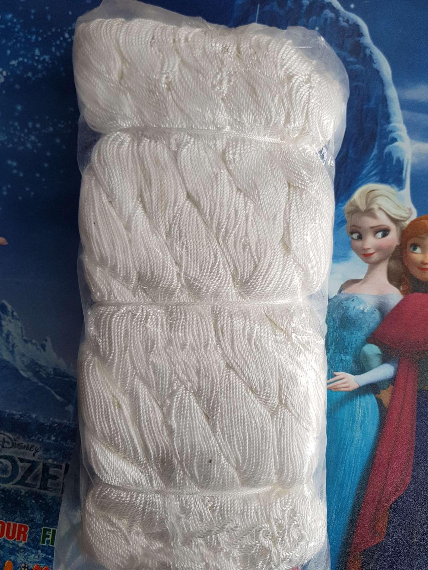 Dây dù trắng 1mm- túi 1kg