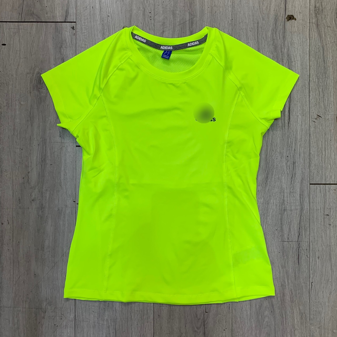 Bigsize áo thun thể thao nữ dáng cộc tay phối lưới lưng bigsize tập gym yoga