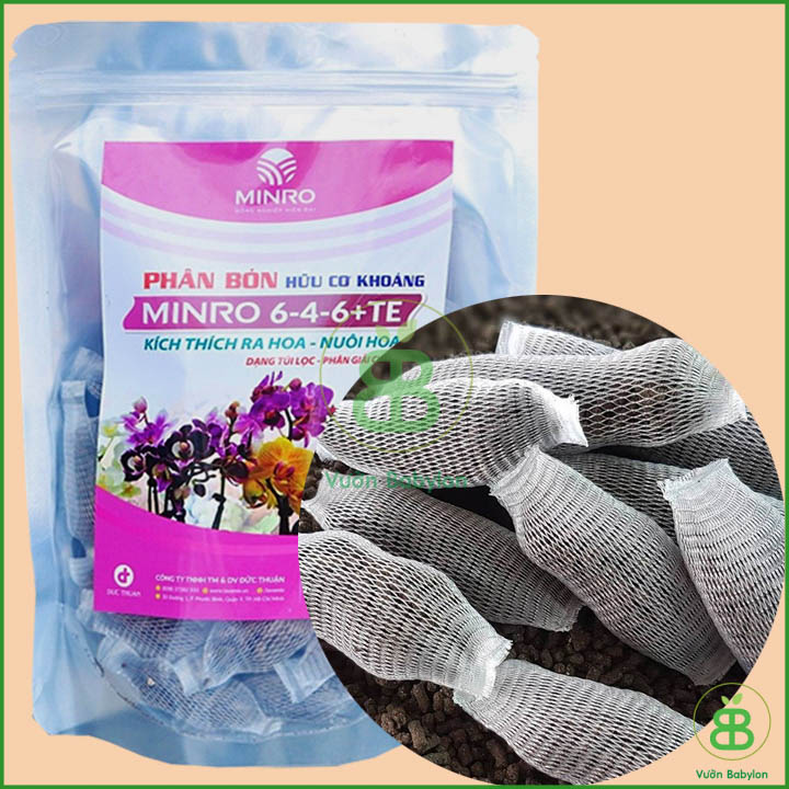 Phân Tan Chậm Hữu Cơ Khoáng MINRO 6-4-6
