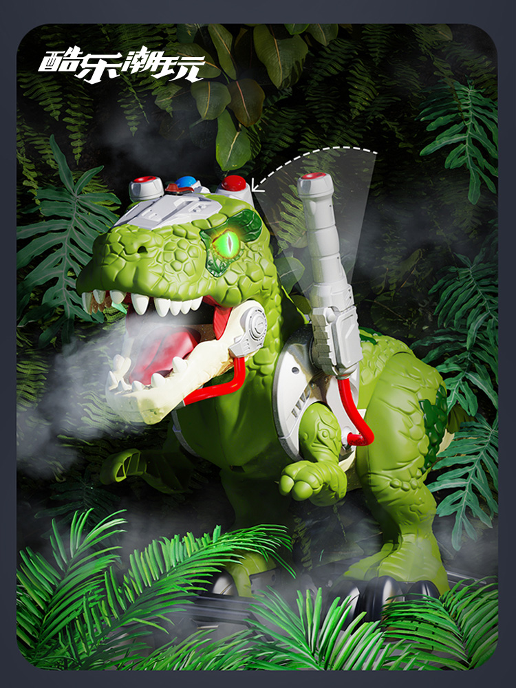 Xe chòi chân kích thước lớn mẫu khủng long T-Rex