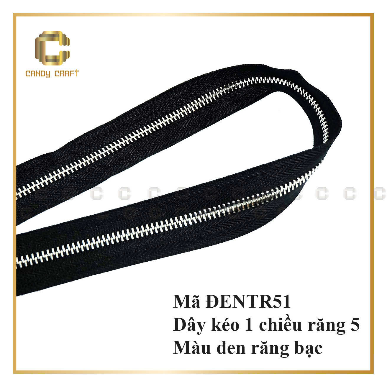 [HCM]Dây kéo 1 chiều răng 5  (chưa kèm đầu khóa) - phụ kiện làm túi xách