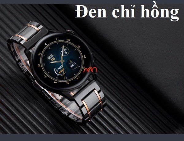 Dây gốm cao cấp chỉ màu huawei watch 3 cm06
