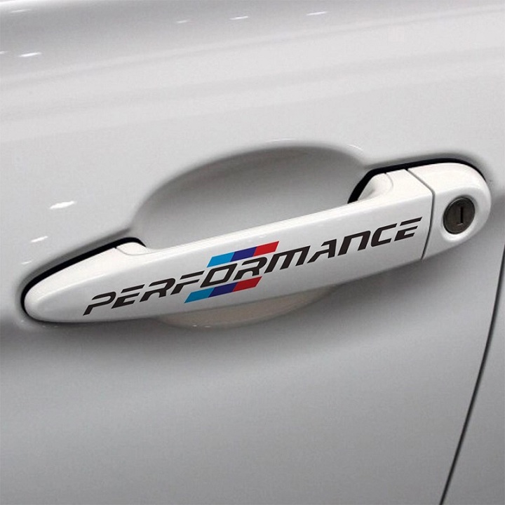 [HCM]Bộ 4 tem tay nắm cửa ô tô Performance