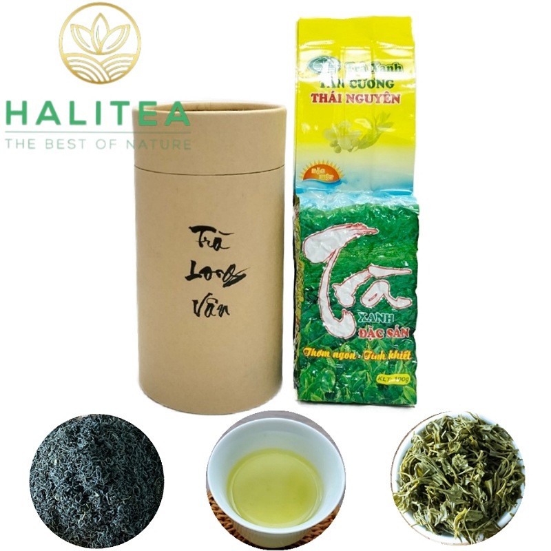 Trà Xanh Long Vân Đặc Biệt Cao Cấp Hộp 200gr