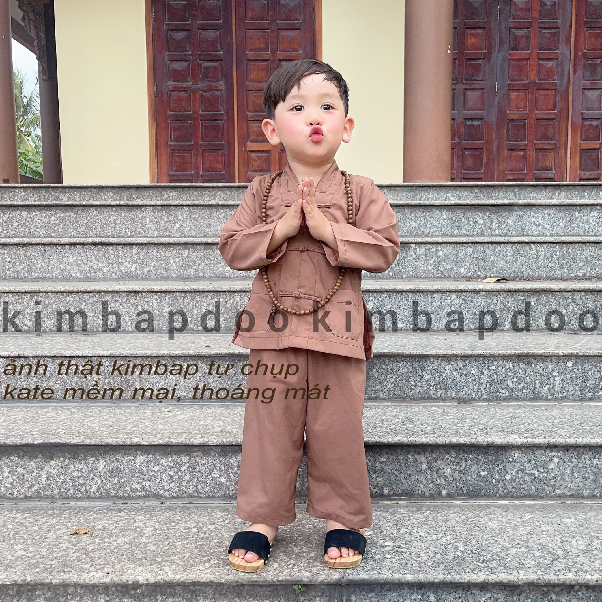 Đồ Lam đi Chùa - La Hán cho bé Trai bé Gái