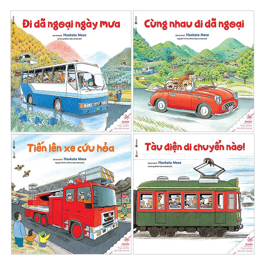 Bộ sách ehon - cùng nhau đi dã ngoại