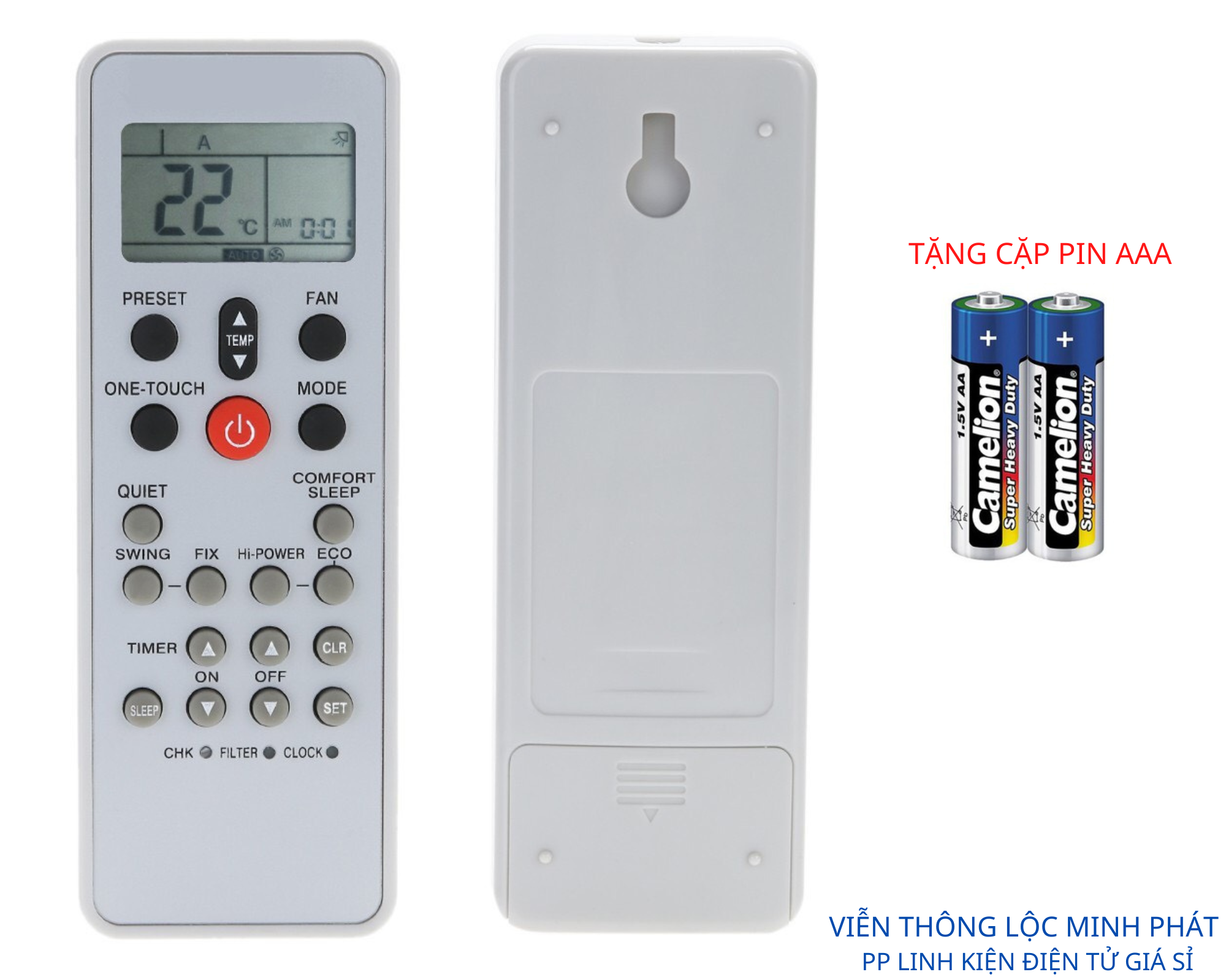 Điều khiển điều hòa máy lạnh toshiba - remote máy lạnh toshiba
