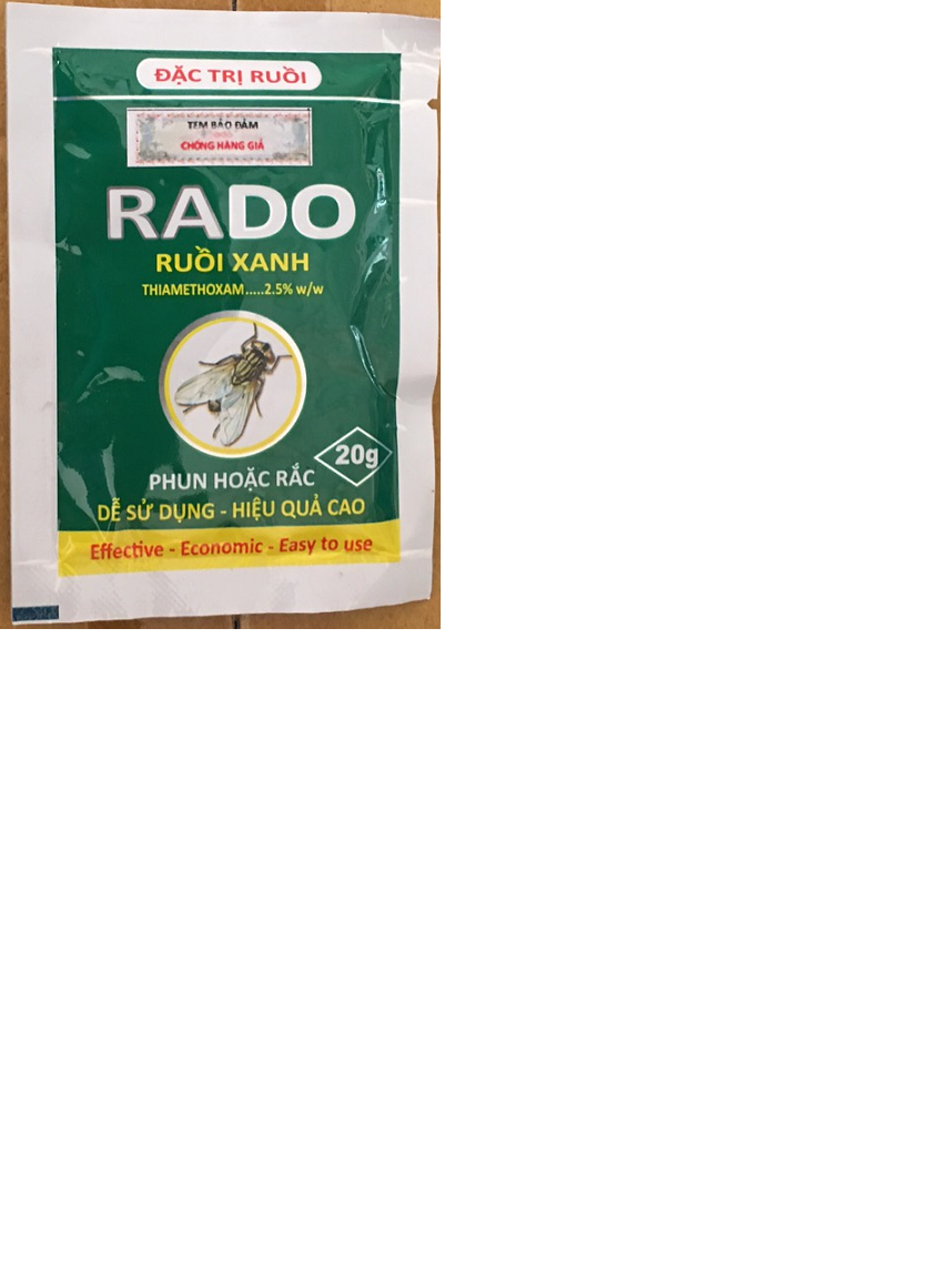 Combo 2 gói Siêu diệt ruồi  XANH Dạng gói 20gr
